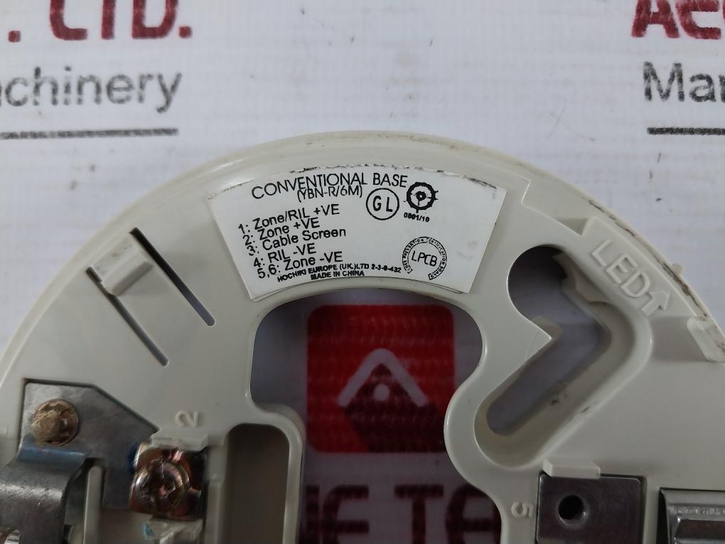 Hochiki Slr-e3M Conventional Photoelectric Smoke Detector 9.5-30Vdc Gb2199941