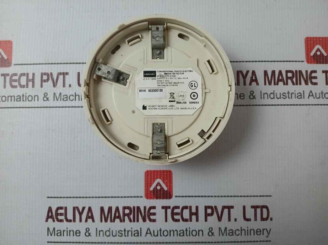 Hochiki Slr-e3Nm Conventional Photo Electric Smoke Detector 9.5-30V Max 40Ma