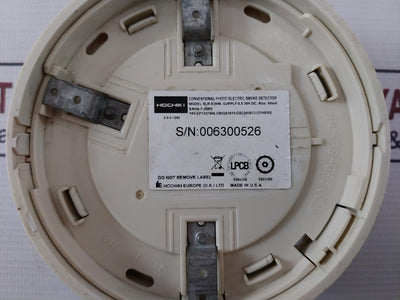Hochiki Slr-e3Nm Conventional Photo Electric Smoke Detector 9.5-30Vdc Max 40Ma