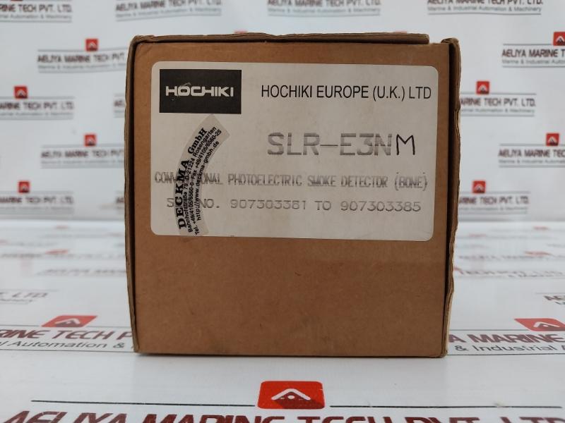 Hochiki Slr-e3Nm Conventional Photo Electric Smoke Detector Max. 40Ma En54-7:2000