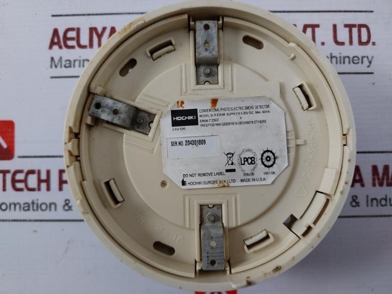 Hochiki Slr-e3Nm Conventional Photoelectric Smoke Detector Gb2281619 En54-7