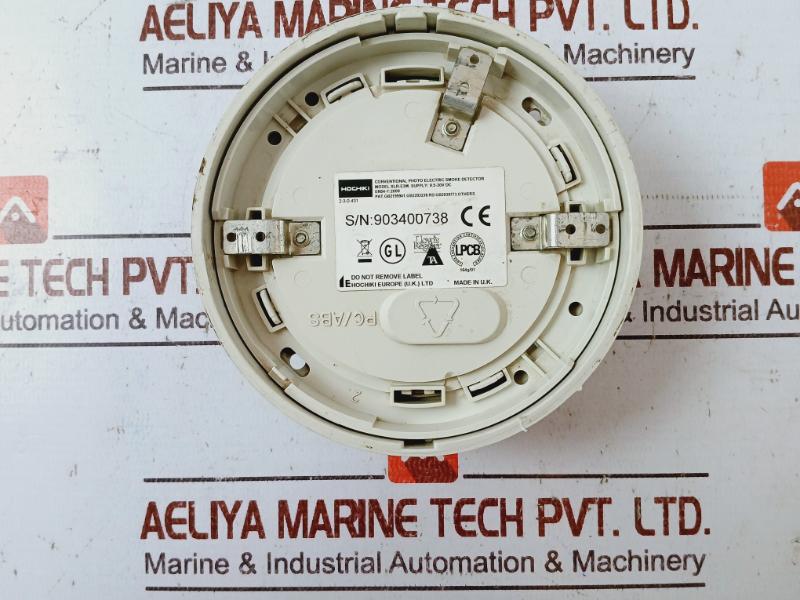 Hochiki Slr-e3m Conventional Photo Electric Smoke Detector 9.5-30v Dc