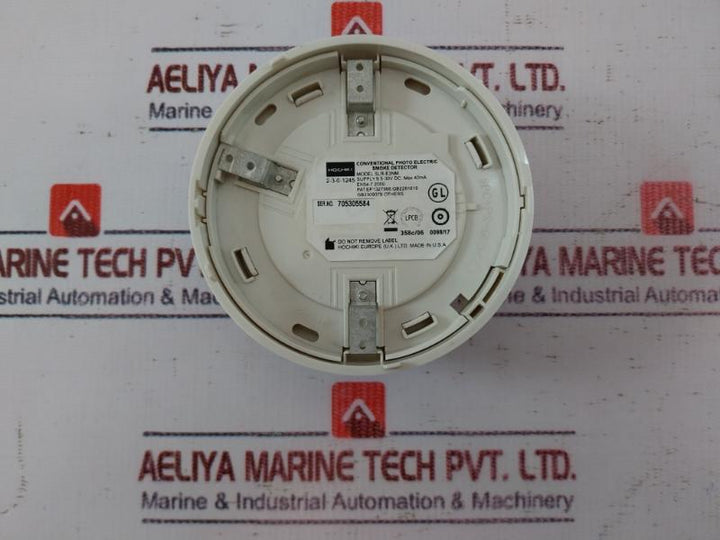 Hochiki Slr-e3nm Conventional Photo Electric Smoke Detector 9.5-30v Dc