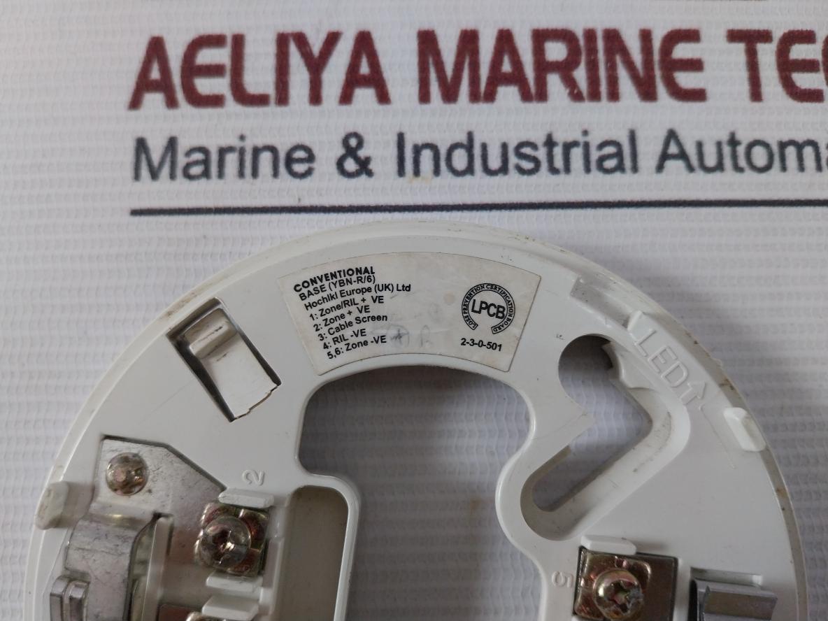 Hochiki Ybn-r/6 Conventional Base