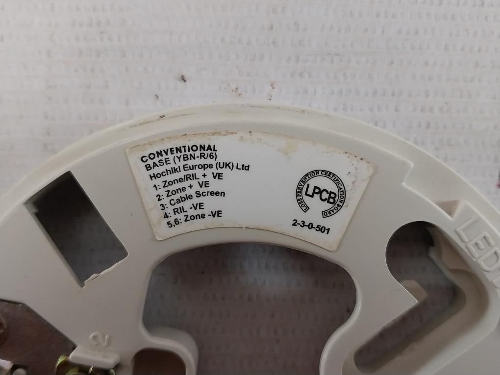 Hochiki Ybn-r/6 Conventional Detector Mounting Base 2-3-0-501