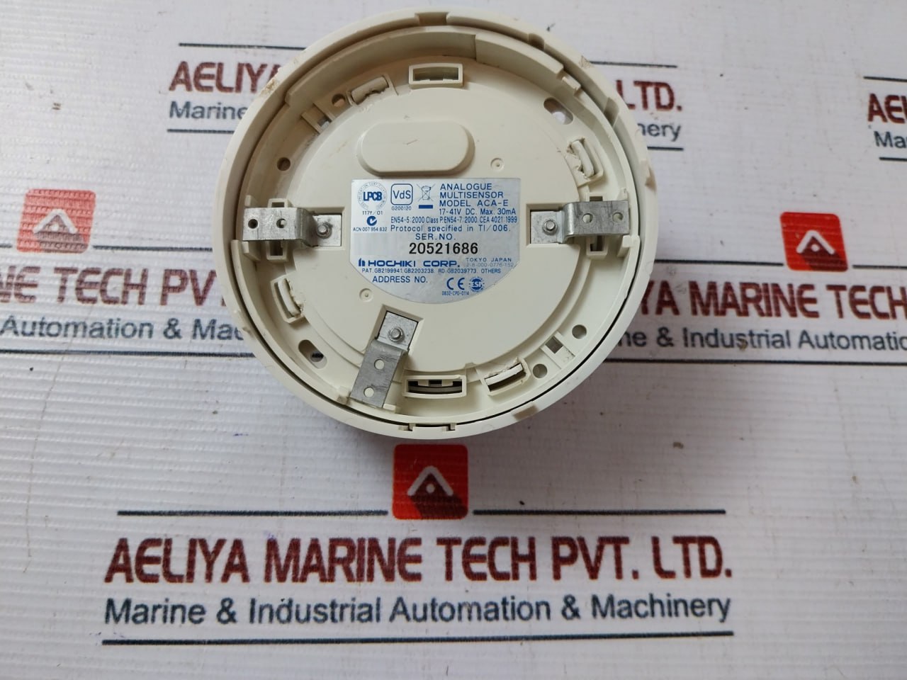 Hochiki Aca-e Analogue Addressable Multi Sensor Optical Heat Detector 17-41V Dc