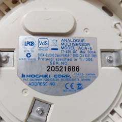 Hochiki Aca-e Analogue Addressable Multi Sensor Optical Heat Detector 17-41V Dc