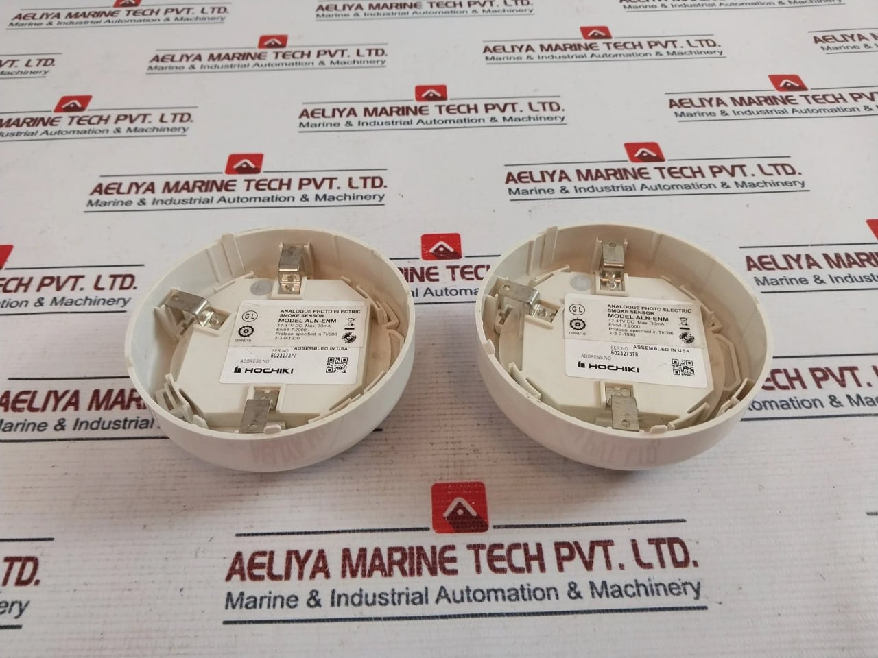 Hochiki Aln-enm Analogue Photo Electric Smoke Sensor 17-41Vdc Max.30Ma