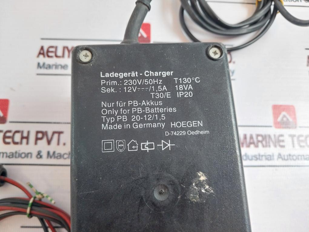 Hoegen Charger Aldis Battery Charger Ip20