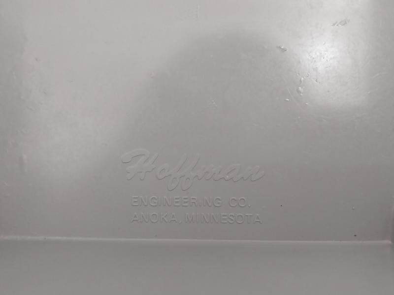 Hoffman A1287Jfgr Screw Cover Enclosure 20-1287, P3000 Ro Watermaker 4"X 12"X 8"
