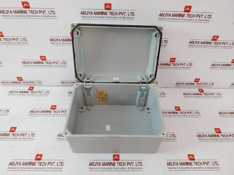 Hoffman A1287Jfgr Screw Cover Enclosure 20-1287, P3000 Ro Watermaker 4"X 12"X 8"