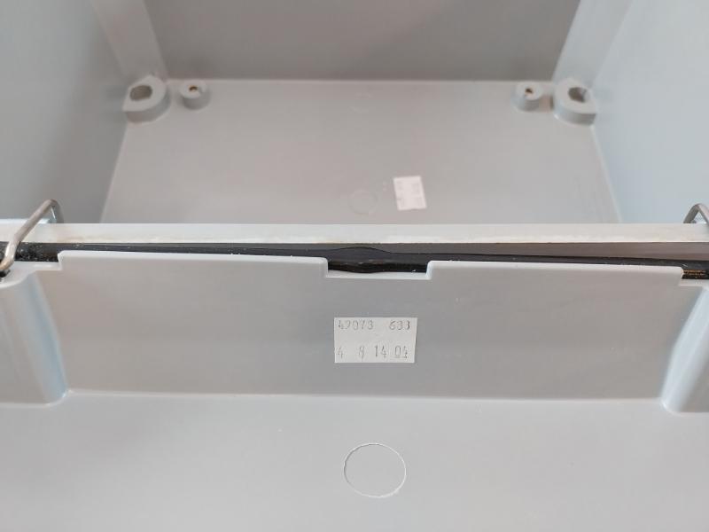 Hoffman A1287Jfgr Screw Cover Enclosure 20-1287, P3000 Ro Watermaker 4"X 12"X 8"