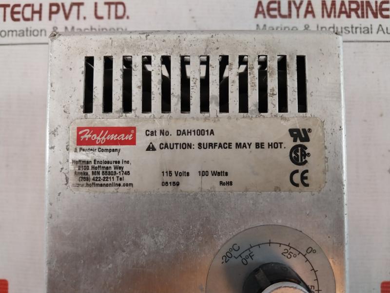 Hoffman Dah1001A Electric Heater Controller 115 Volts 100 Watts