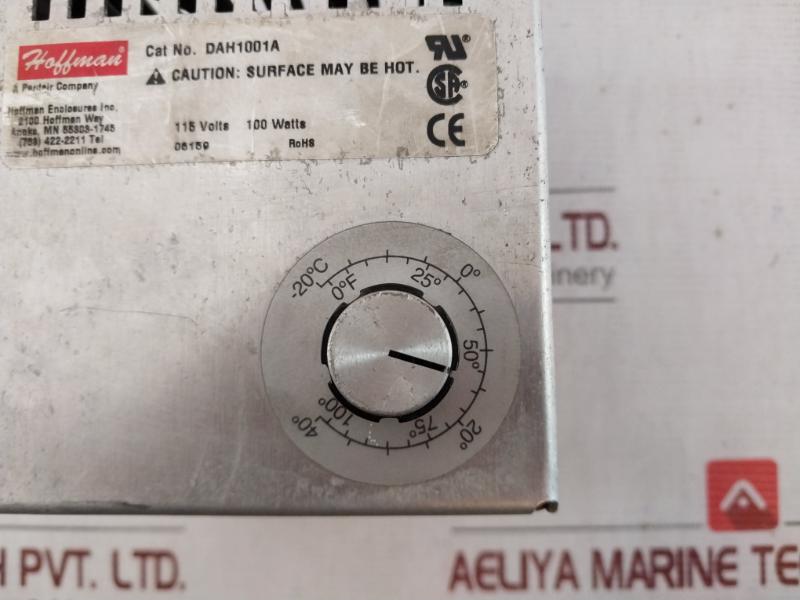 Hoffman Dah1001A Electric Heater Controller 115 Volts 100 Watts