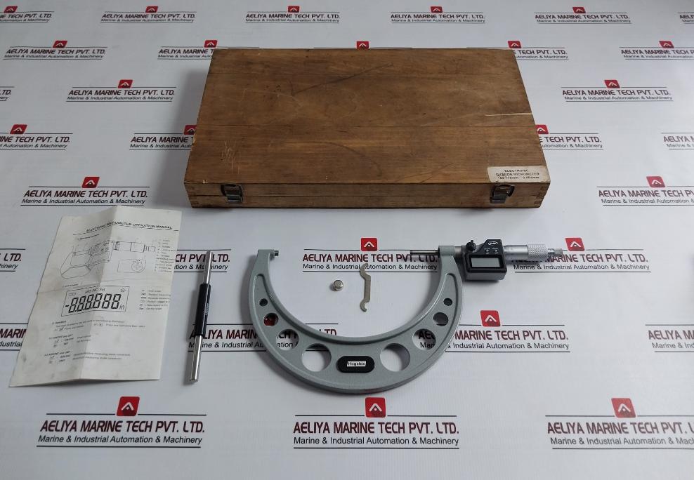 Hogetex Ip65 Electronic Outside Micrometer 150-175Mm 0.001Mm 150Mm