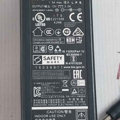 Hoioto Ads-65Lsi-12-1 12036E Switching Adapter 100-240V-50/60Hz E221556