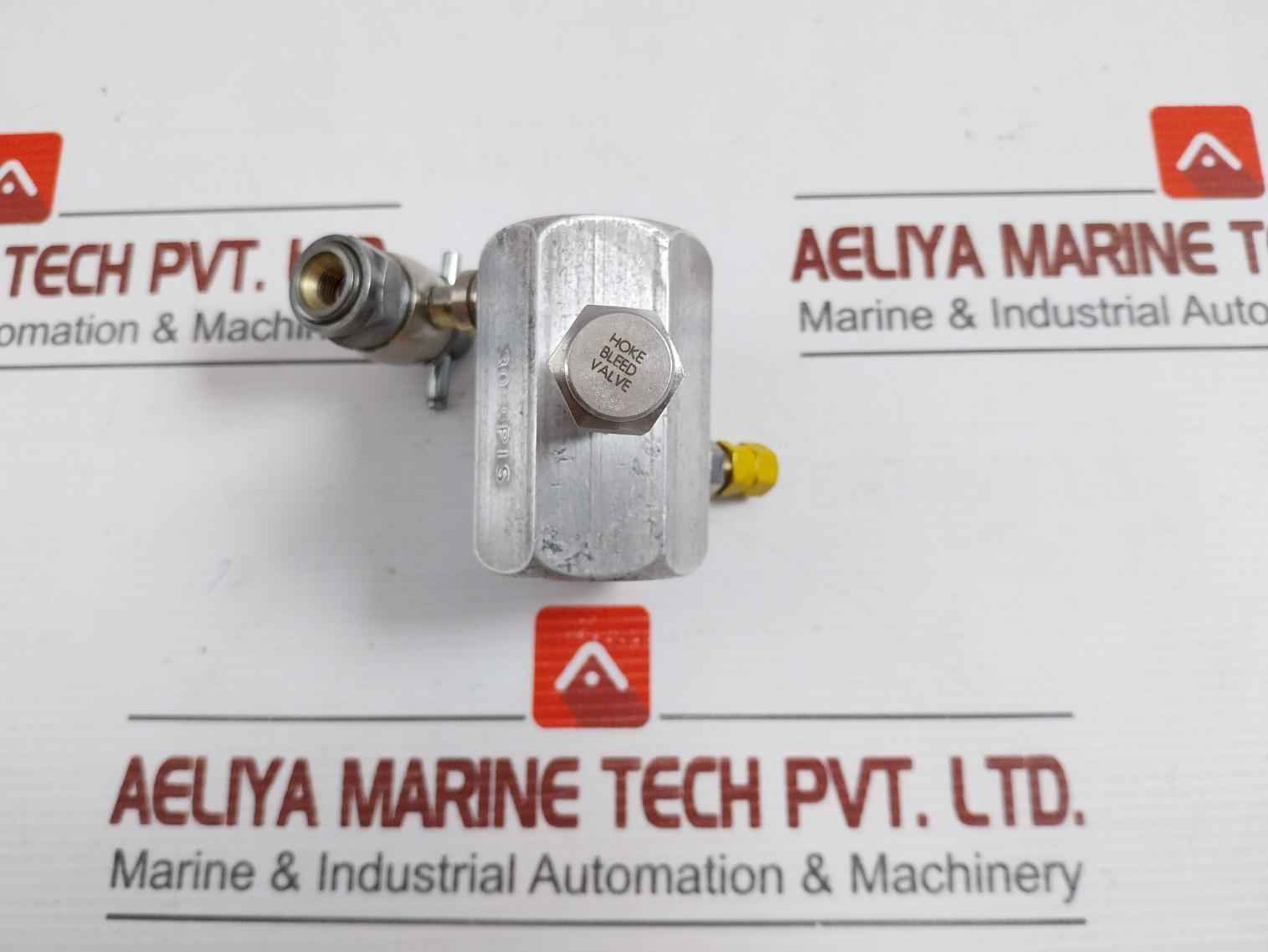 Hoke 6610M2Y Bleed Valve 6000 Psi (414 Bar)
