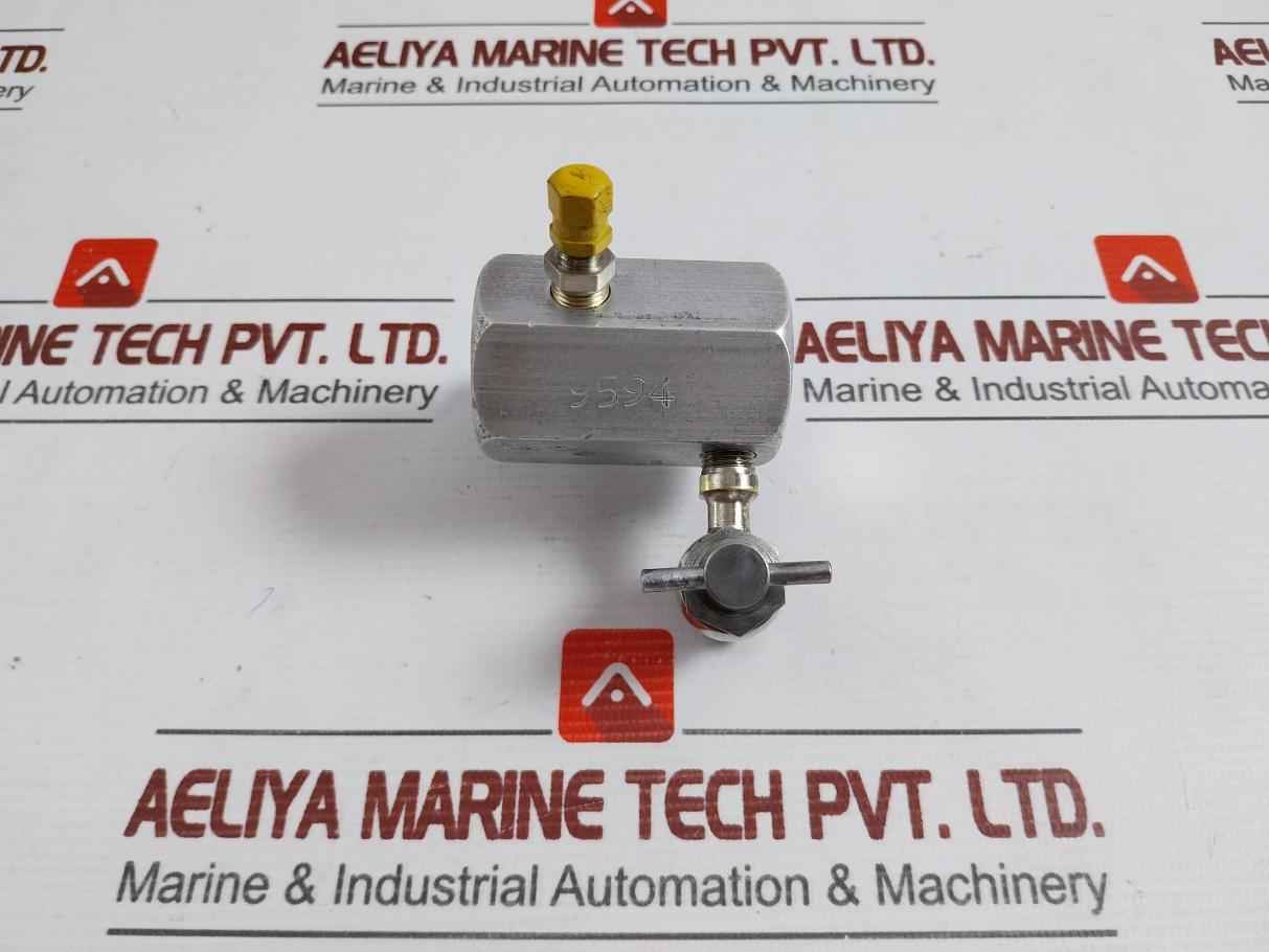 Hoke 6610M2Y Bleed Valve 6000 Psi (414 Bar)