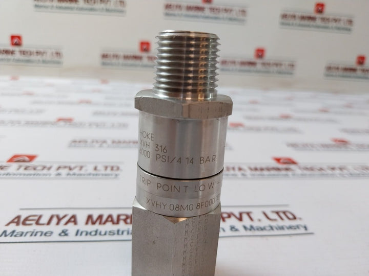 Hoke Xvh 316 Excess Flow Valve Xvhy08M08F00010Ydh 6000 Psi