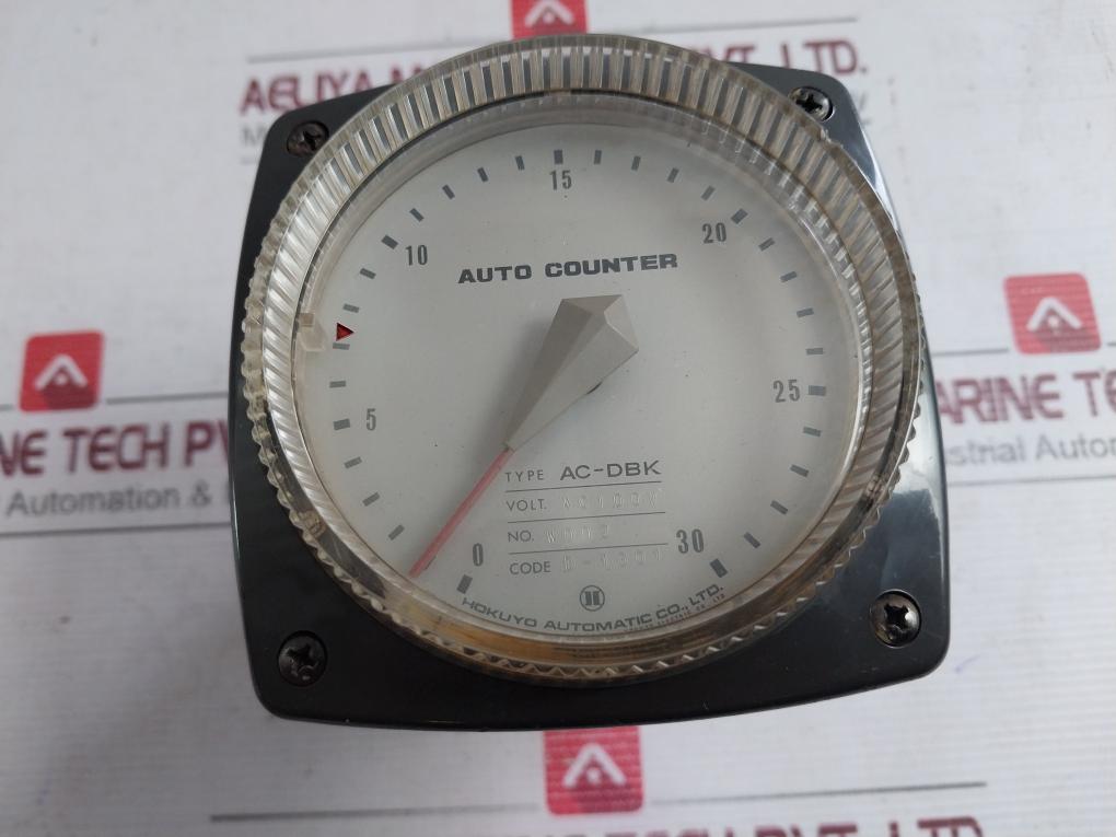 Hokuyo Ac-dbk Auto Counter D-1001 Ac100V 0 To 30