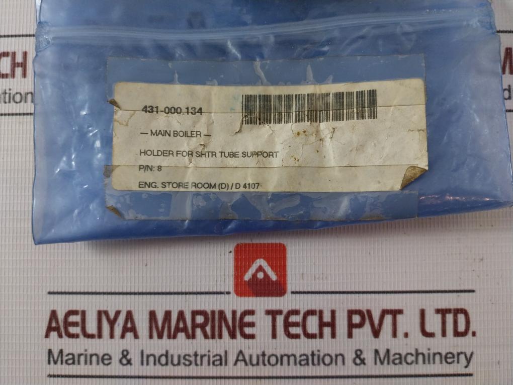 Holder For Shutter Tube Support Main Boiler System 8 431-000.134