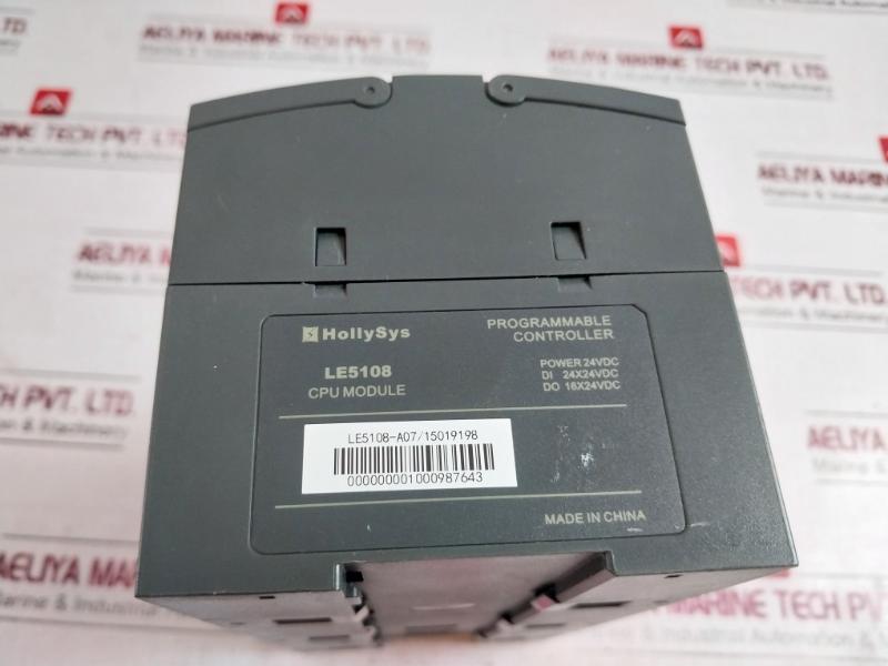 Hollysys Le5108 Programmable Logic Controller 24Vdc Le5220
