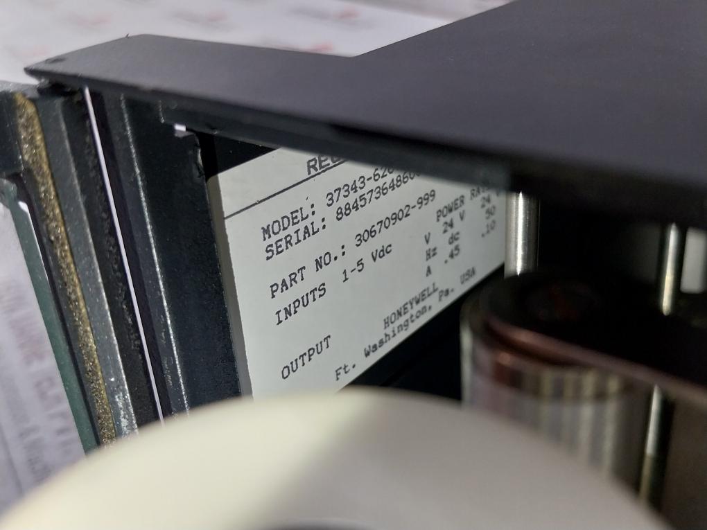 Honeywell-1-5-Vdc-Dc-50Hz-Chart-Recorder-C-rp350-209525-11