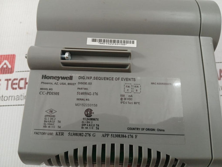Honeywell-Digital-Input-Module-24vdc-530ma-Cc-Pdis01-9