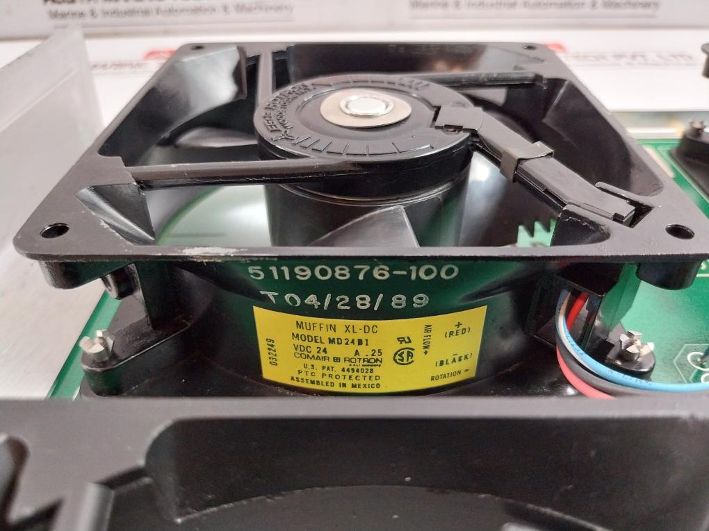 Honeywell-Md24D1-Rev-F-D-24-Vdc-Dc-Cooling-Fan-51400647-100-209516-17