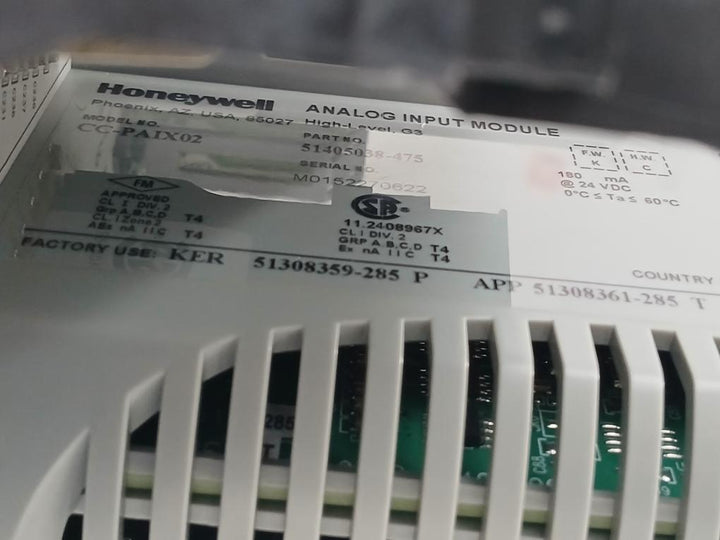 Honeywell-Rev-A-Analog-Input-Module-24vdc-180ma-51405038-475-Cc-Paix02-12