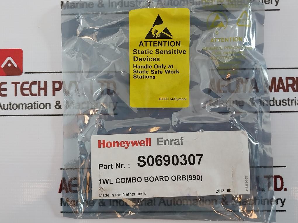 Honeywell 0690.637 Printed Circuit Board Rev. 9 S0690307 6172650122 , 94V-0