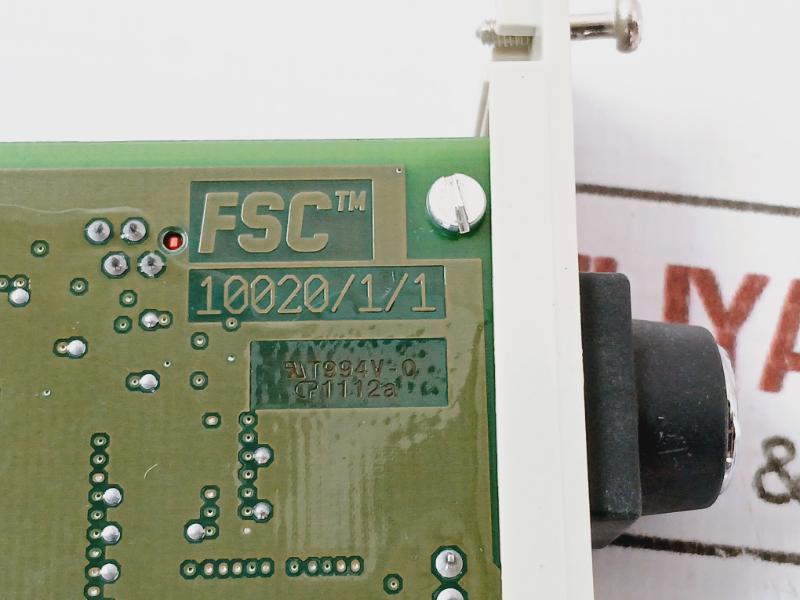 Honeywell 10020/1/2 Fsc Cpu Module 5Vdc 300Ma 1456600836 E168320