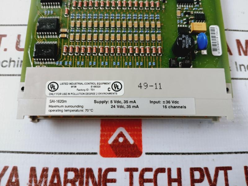 Honeywell 10105/2/1 Analog Input Module E168320 24Vdc 35Ma