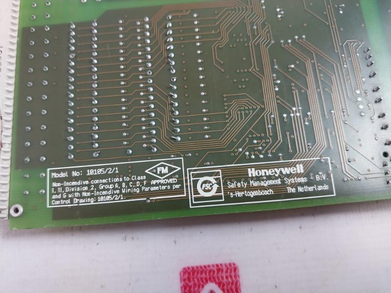 Honeywell 10105/2/1 Safe Analog Input Pcb Module 16 Channels 24Vdc 94V-0