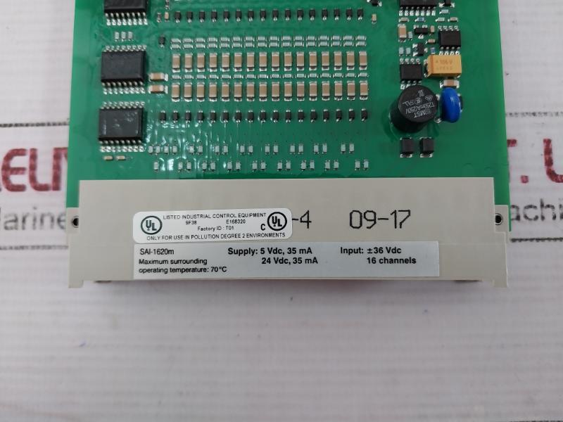 Honeywell 10105/2/1 Safe Hdai Module 16ch Cc E168320 5vdc 35ma