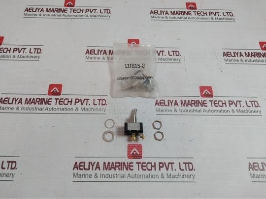 Honeywell 11Ts15-2 Toggle Switch 125-250 Vac E12252 3/4 Hp