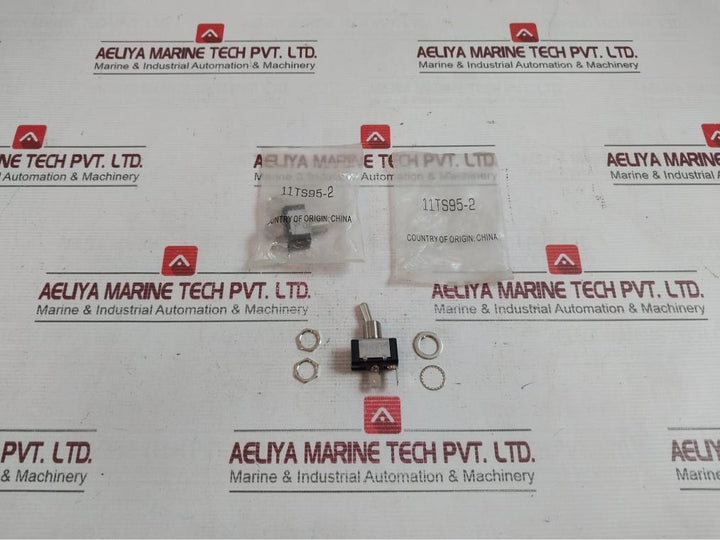 Lot of 5X HONEYWELL 11TS95-2 Toggle Switch E12252 125-250 VAC 3/4 HP