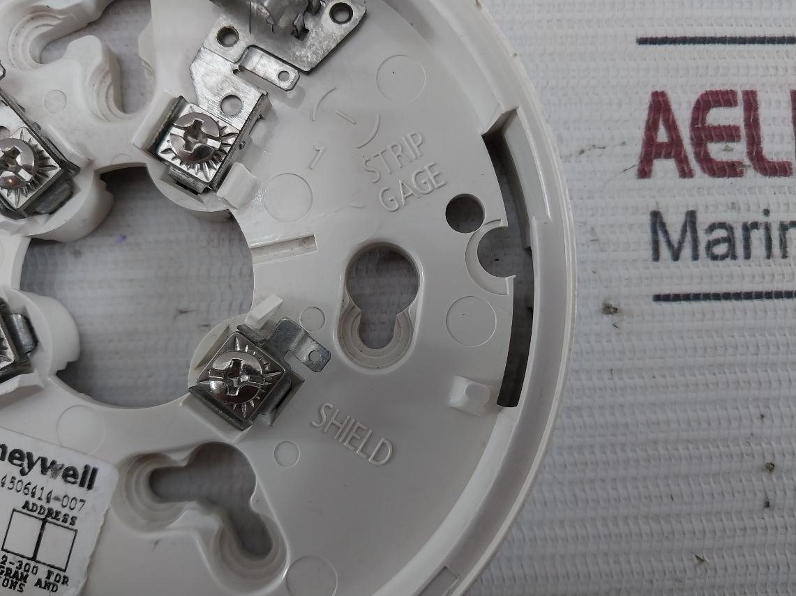 Honeywell 14506414-007 Smoke Detector Base B07-191-001