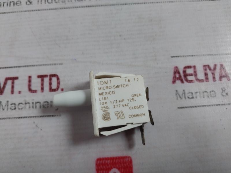Honeywell 1Dm1 Basic/Snap Action Switch 10A L181 1/2 Hp