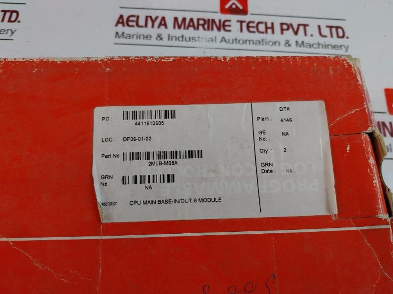Honeywell 2Mlb-m08A 8-in/Out Slot Cpu Main Base Module&nbsp;