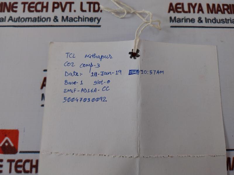 Honeywell 2Mlf-ad16A-cc Analog Input 16 Channel Module 50047030092