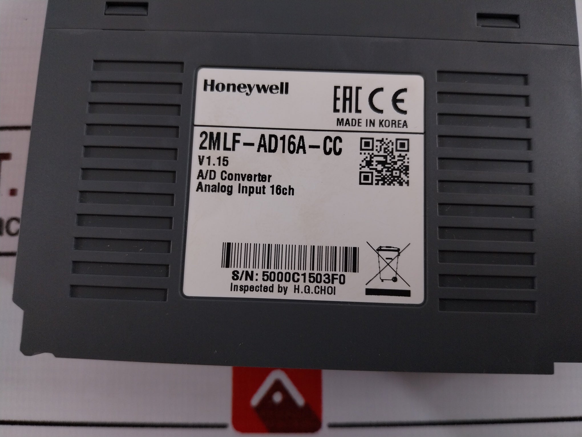 Honeywell 2Mlf-ad16A Analog Input 16Ch Programmable Controller 0-20Ma 10V