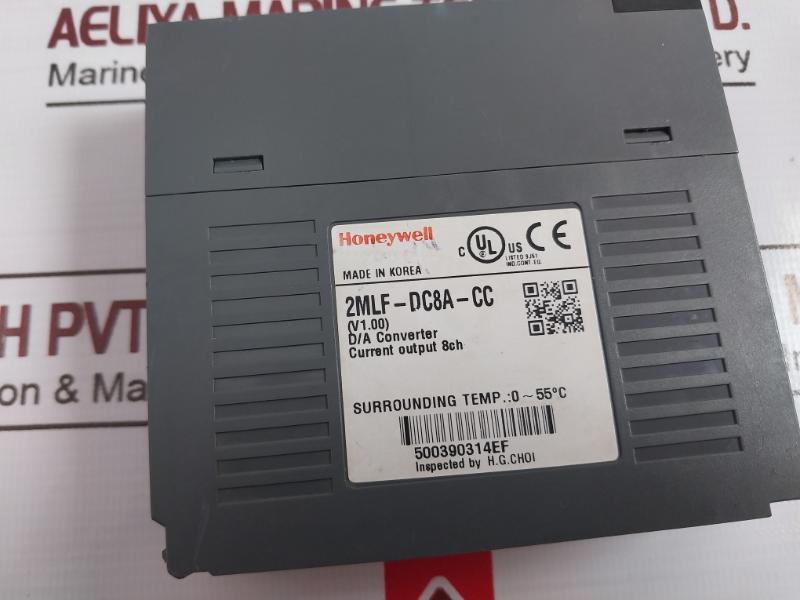 Honeywell 2Mlf-dc8A-cc D/A Converter Current Output 8Ch V1.00 500390314Ef