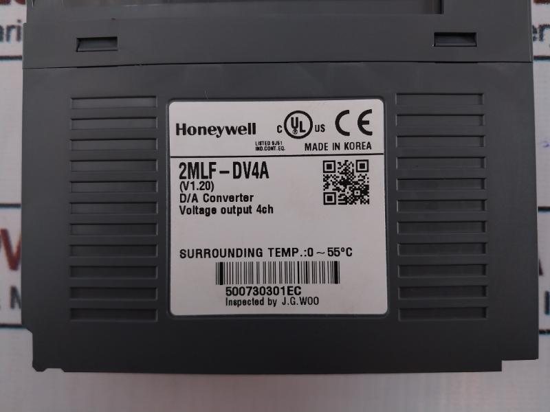 Honeywell 2Mlf-dv4A Masterlogic-200 4 Channel Analog Voltage Output Module