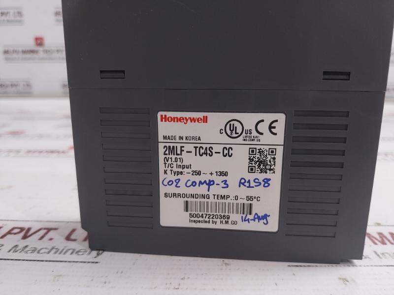 Honeywell 2Mlf-tc4S-cc Masterlogic-200 Thermocouple Input Module 4Chan Isol 94V