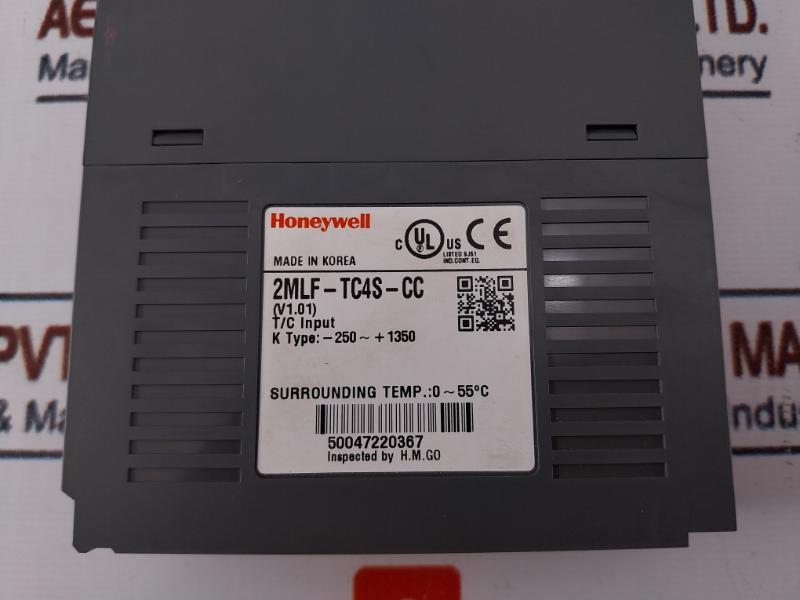 Honeywell 2Mlf-tc4S Programmable Logic Controller Thermocouple Input Module 50047220367