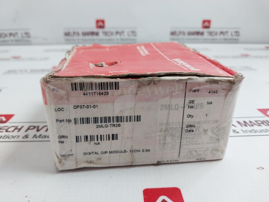 Honeywell 2Mlq-tr2B Plc Transistor Digital Output Module 16Ch Dc 12/24V