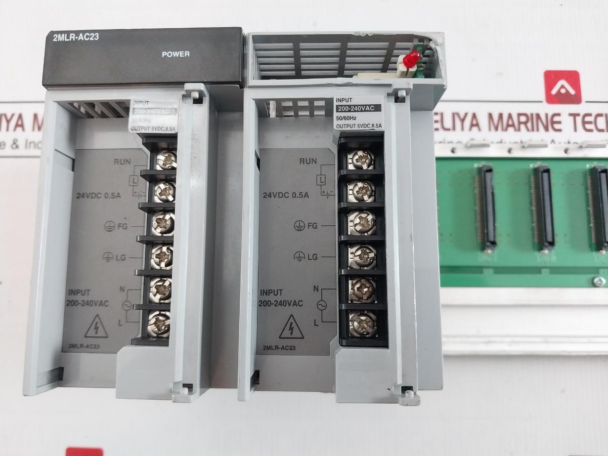Honeywell 2Mlr-ac23 Power Supply Module With 6 Slot Main Base 2Mlr-m06P