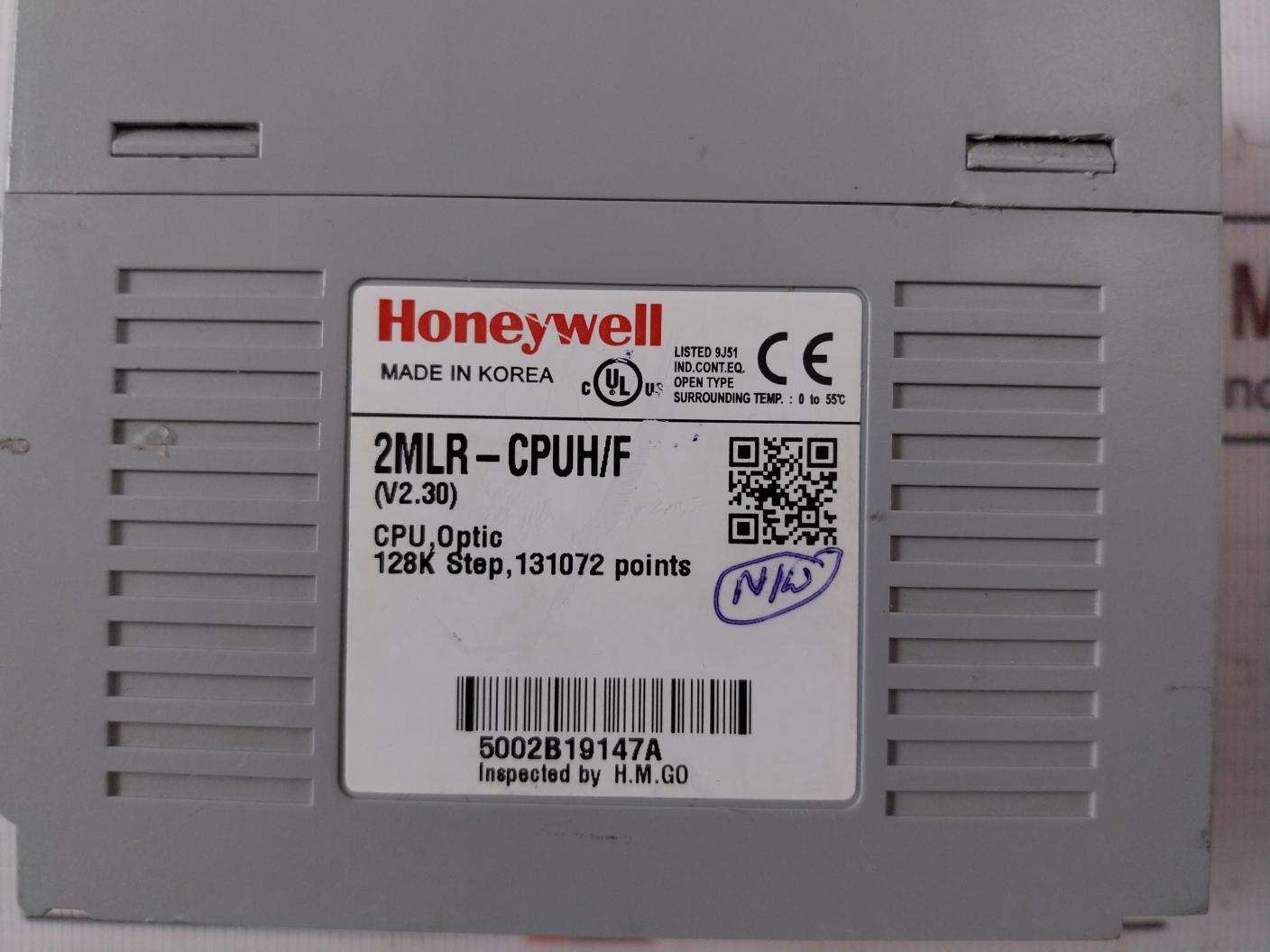 Honeywell 2Mlr-cpuh/F Cpu Optic Module (V2.30) 0 To 55°C