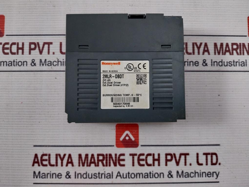 Honeywell 2Mlr-dbdt Redundant Expansion Dual Driver V2.40 0~55˚C